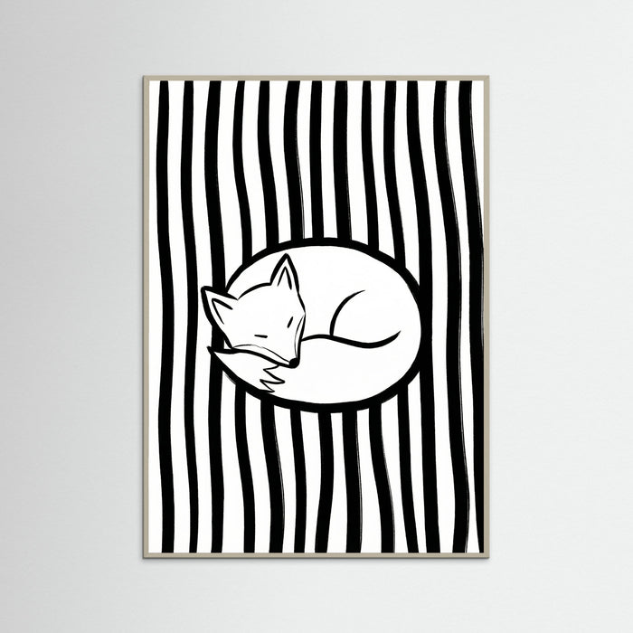 Grey Wood Monochrome Catnap