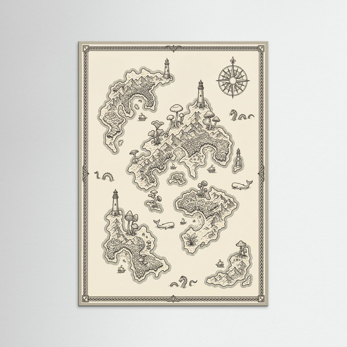 Grey Wood Moomin Valley Map