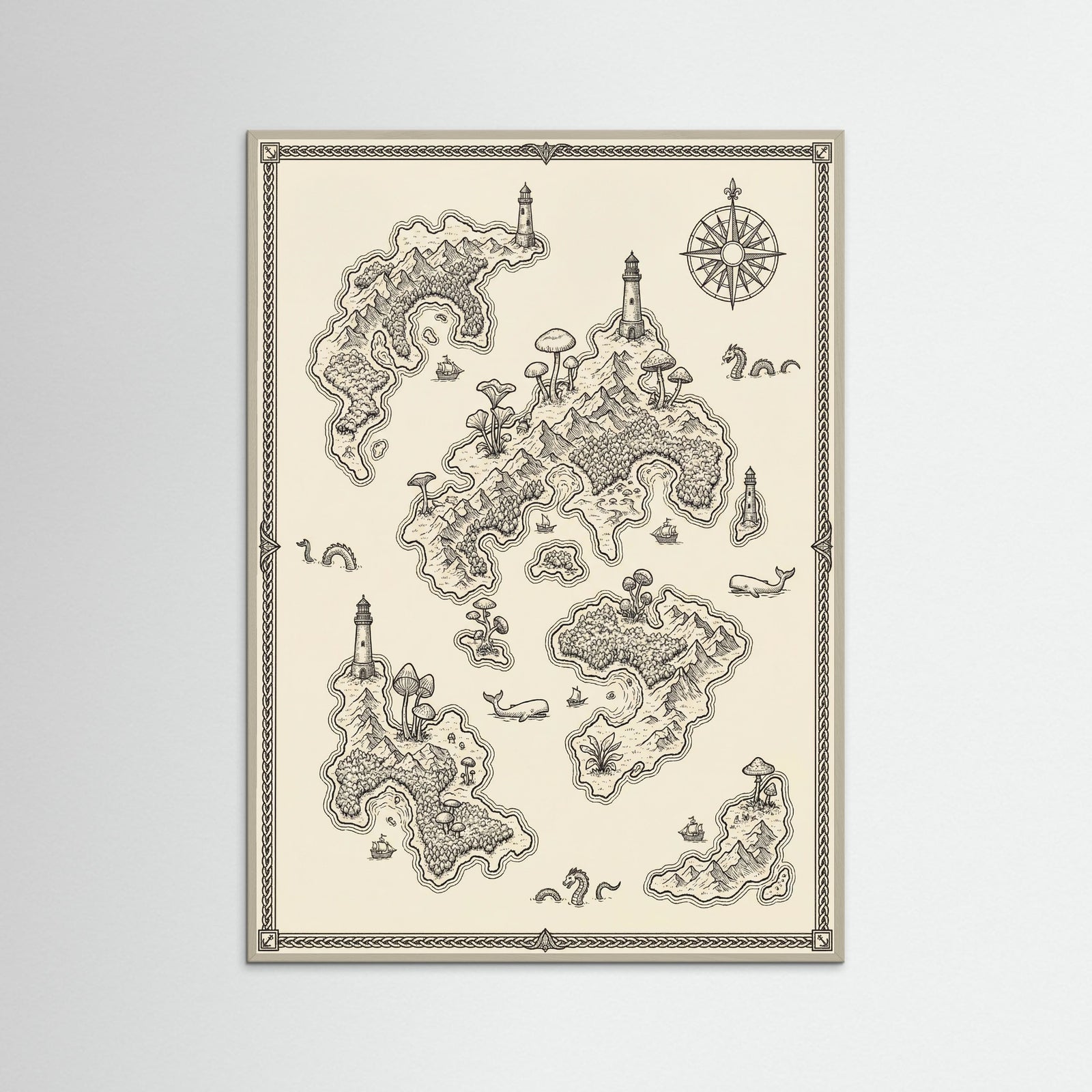 Grey Wood Moomin Valley Map