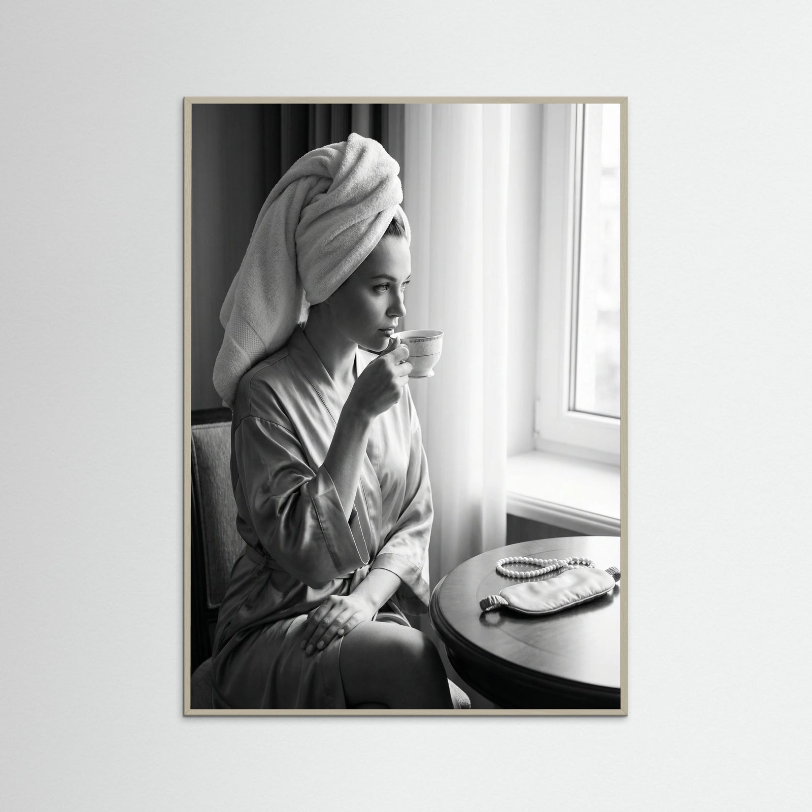 Grey Wood Morning Glamour