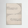 Mud Texture 11 Beige Poster – plakat og kunsttryk