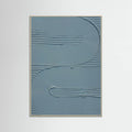 Affiche Mud Texture 12 Blue – affiche et impression d’art