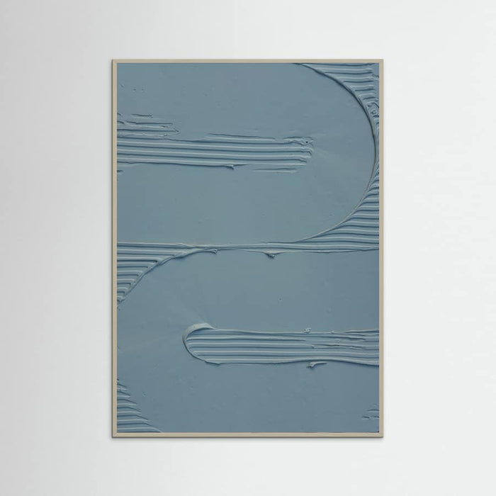 Affiche Mud Texture 12 Blue – affiche et impression d’art