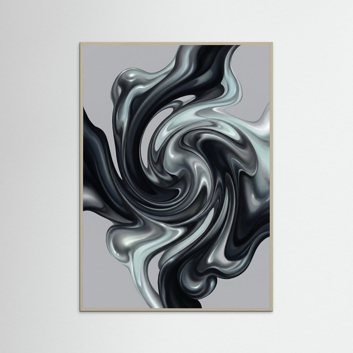 Grey Wood Nebulous Forms