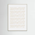 Plakat Neutral Howdy – plakat i druk artystyczny