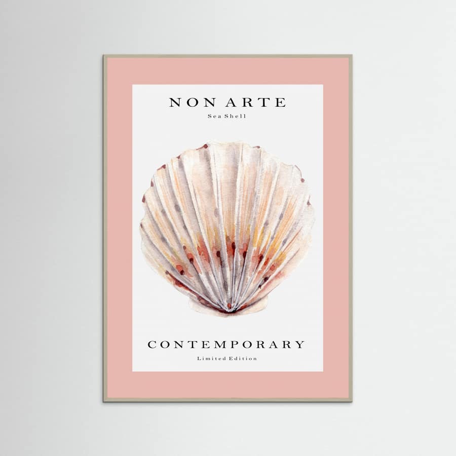 Plakat Non Arte Sea Shell no.2 – plakat i druk artystyczny