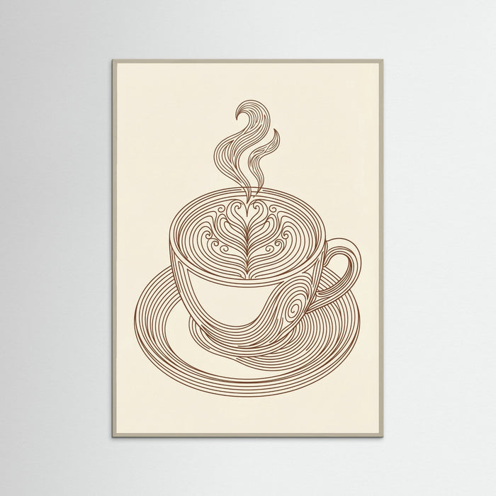 Noodle Flow – plakat og kunsttryk