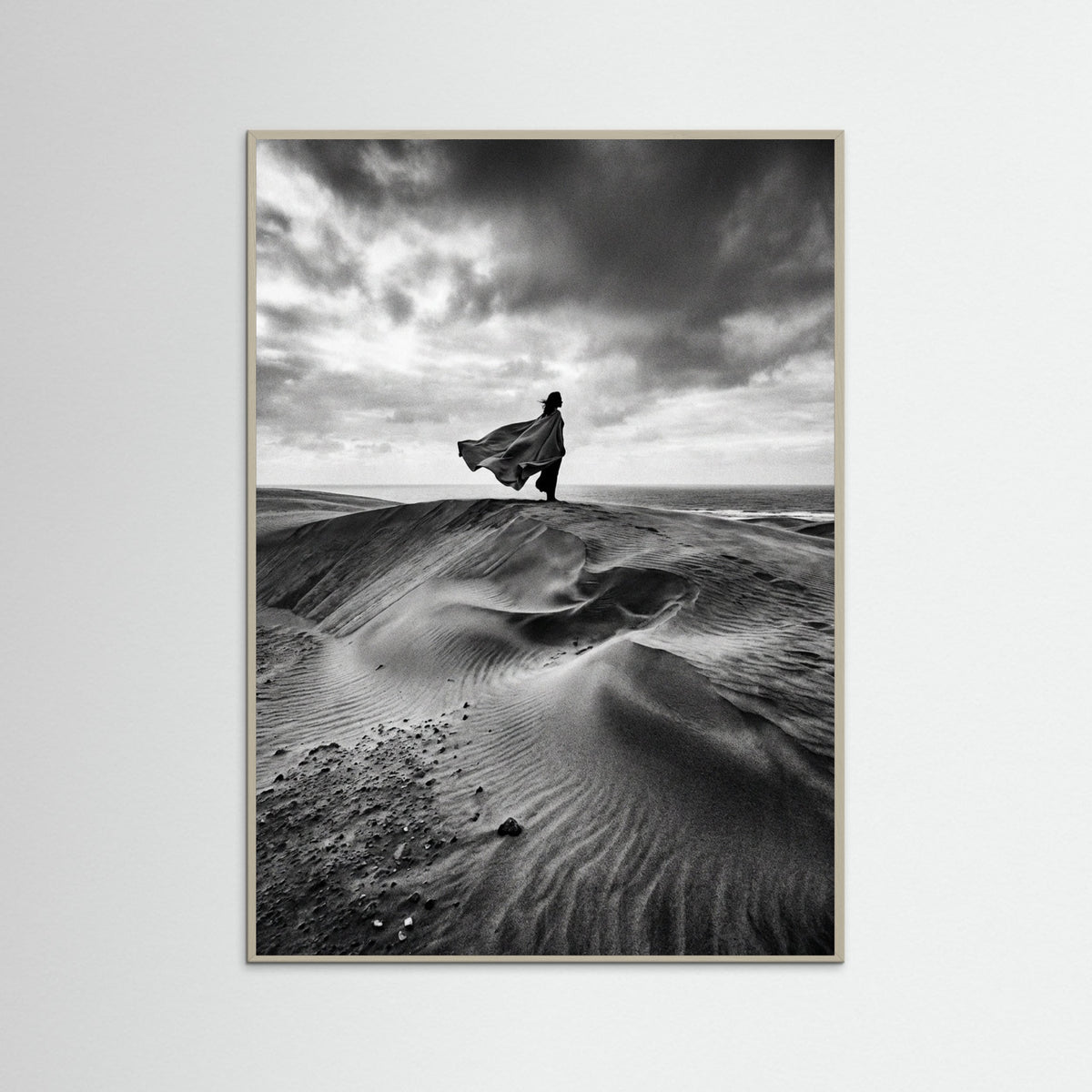 Grey Wood Ocean Muse