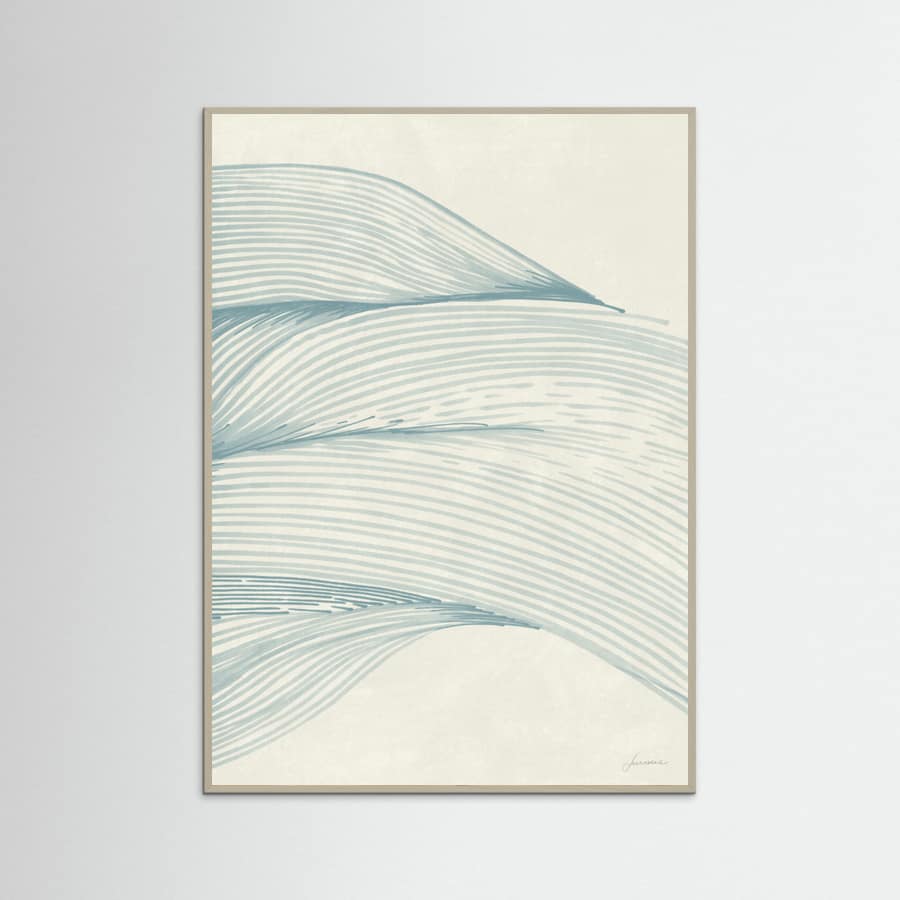 Poster Ocean in lines 01 – poster e stampa artistica