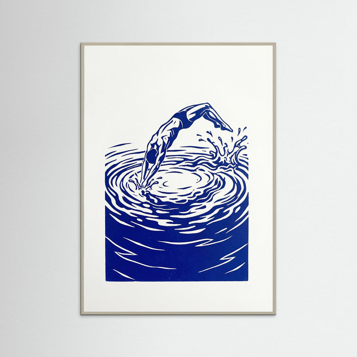 Grey Wood Oceanic Embrace