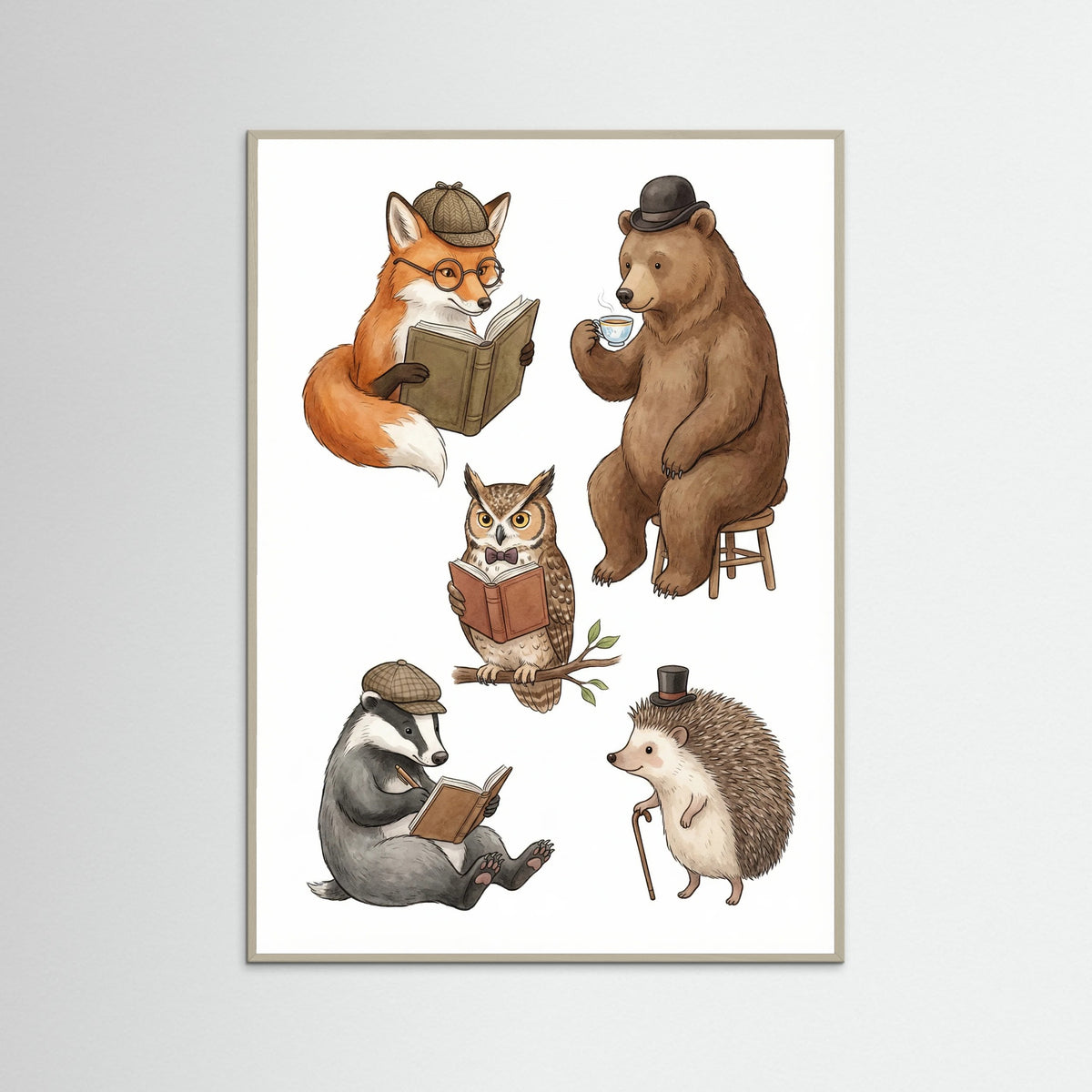 Grey Wood Oceanic Gentleman