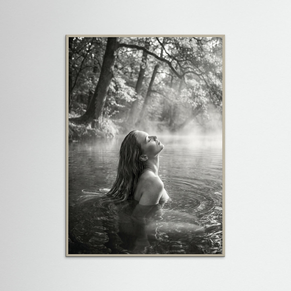 Grey Wood Oceans Embrace