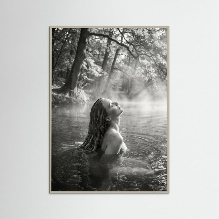 Grey Wood Oceans Embrace