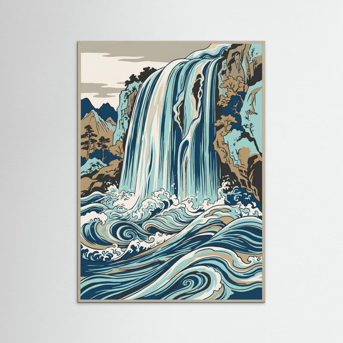 Grey Wood Oceans Fury