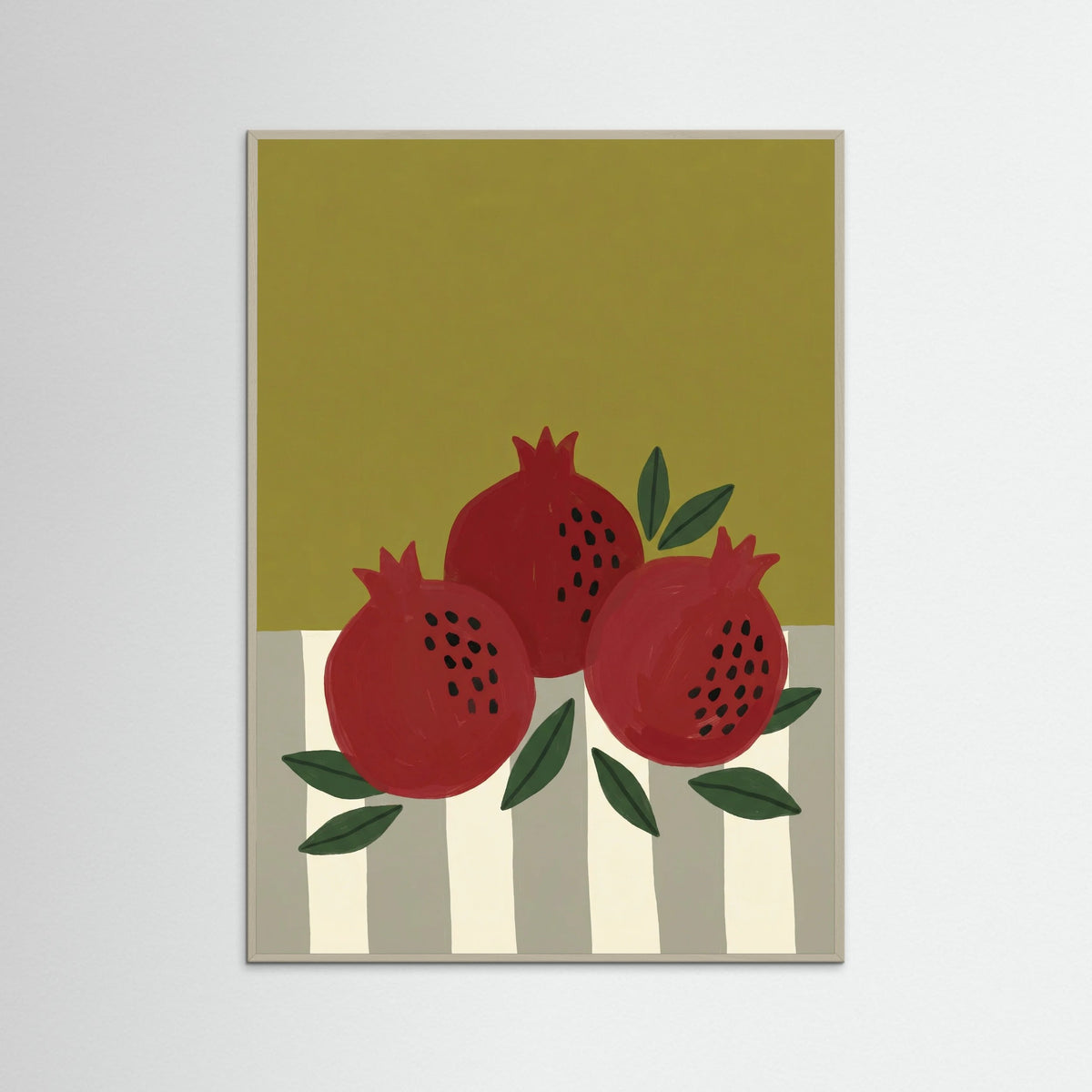 Grey Wood Ochre Bloom Vase