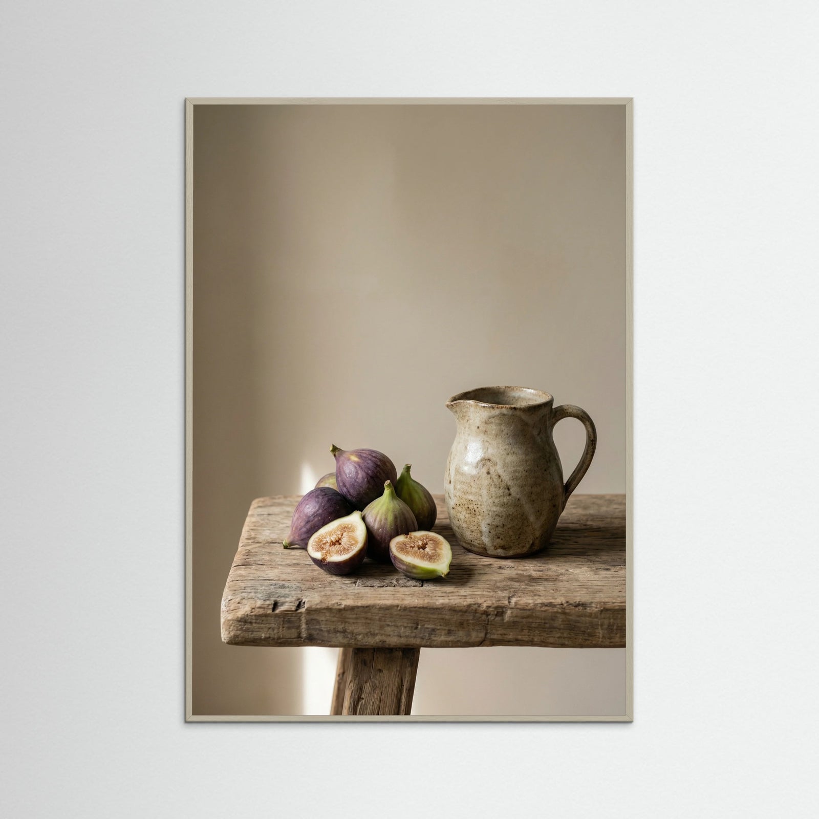 Grey Wood Olive Stillness