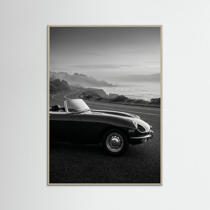 Open Road Porsche – poster och konsttryck