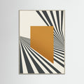 Grey Wood Orange Orbit