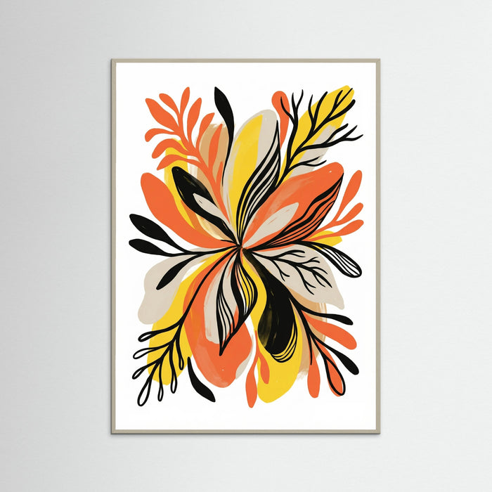 Grey Wood Organic Bloom Forms