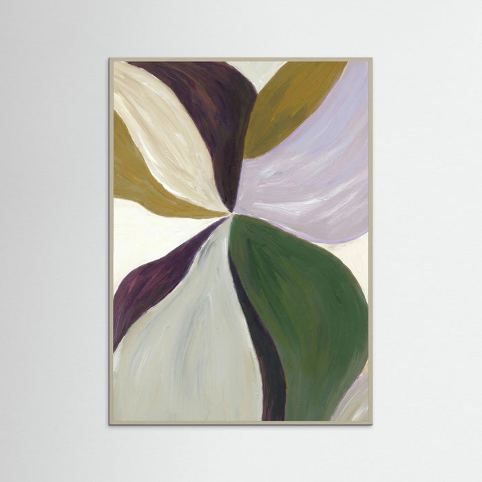 Grey Wood Organic Bloom Swirl