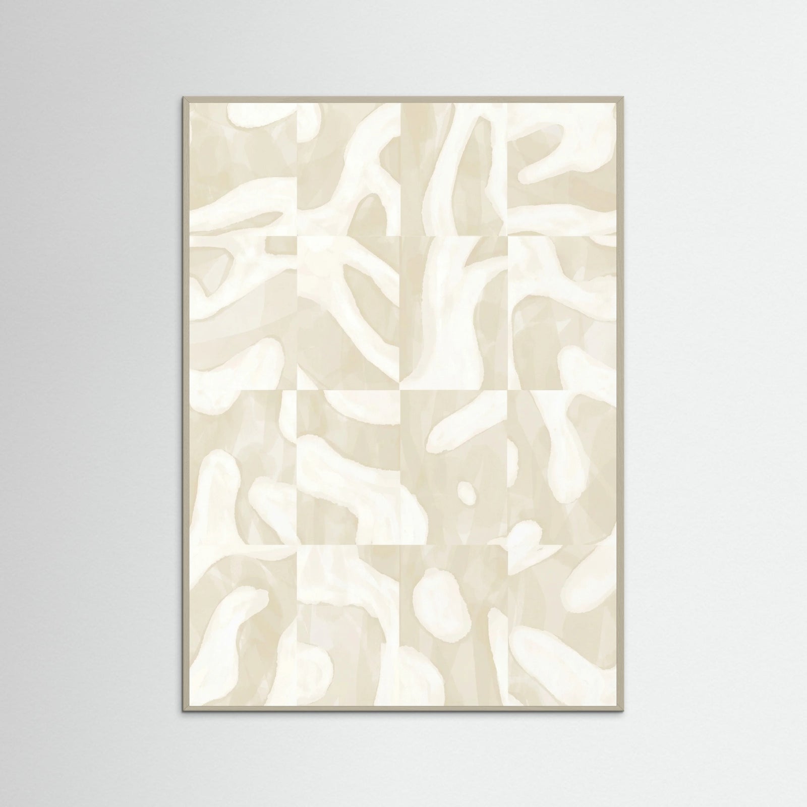 Grey Wood Organic Checks