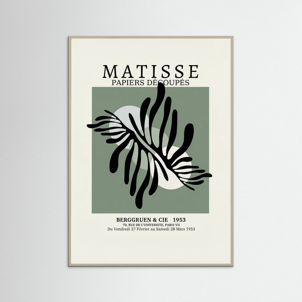 Grey Wood Organic Cut Out Leaf