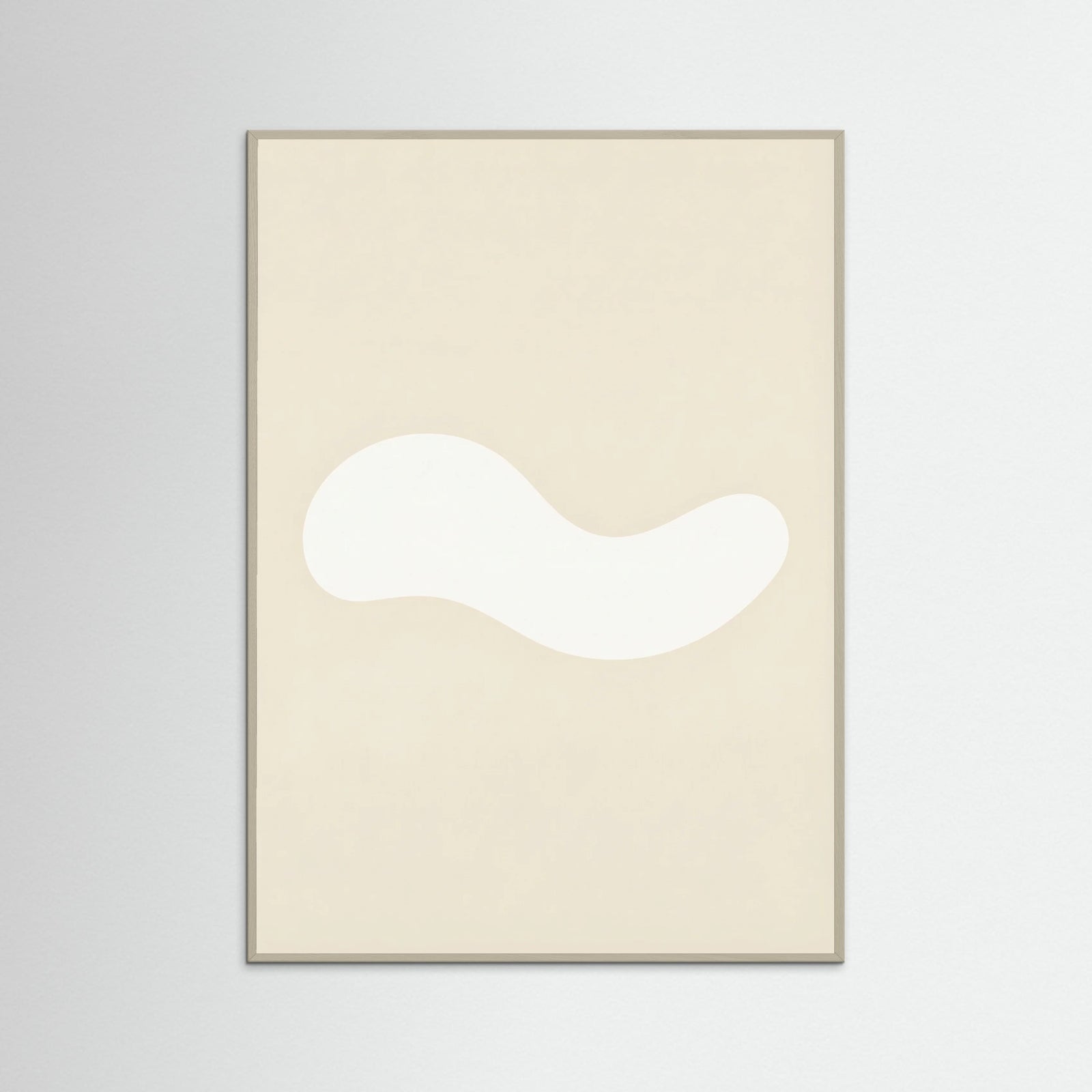 Grey Wood Organic Cutout Forms