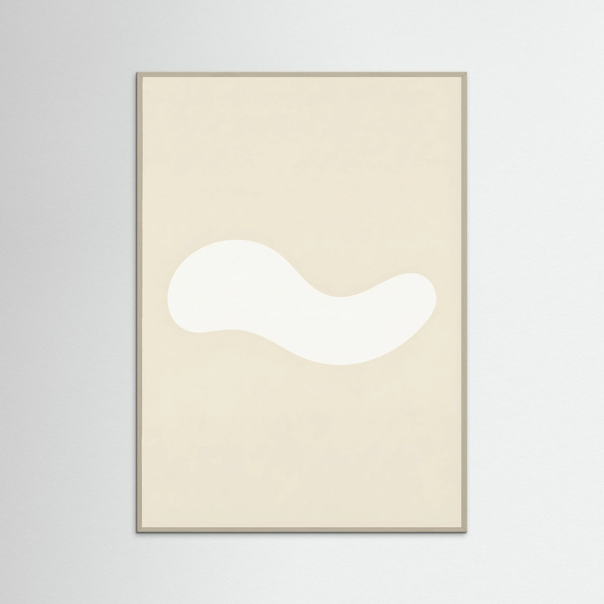 Grey Wood Organic Cutout Forms