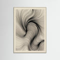 Grey Wood Organic Flow Beige