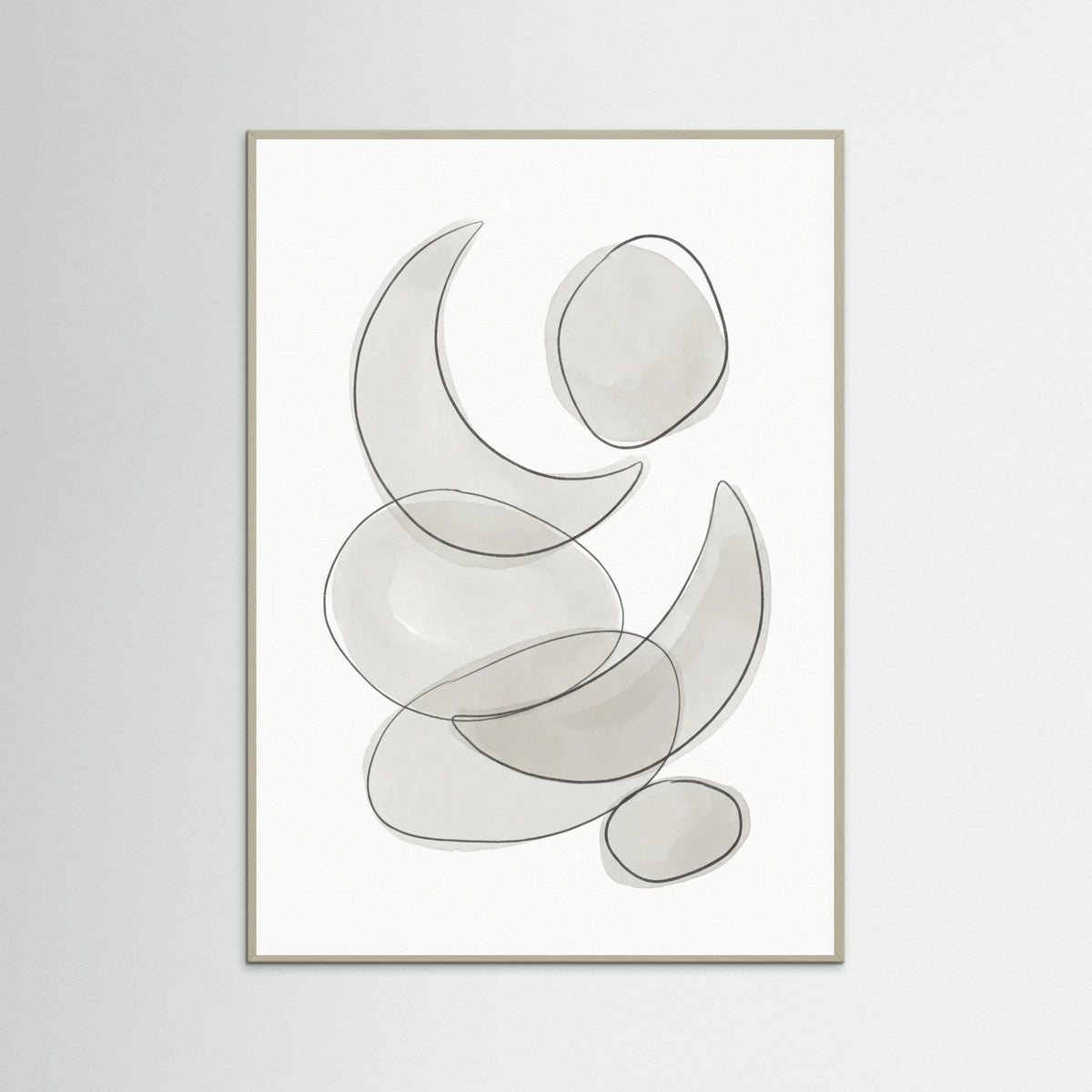 Grey Wood Organic Flow