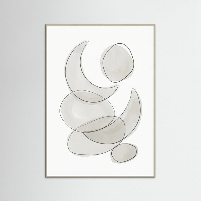 Grey Wood Organic Flow