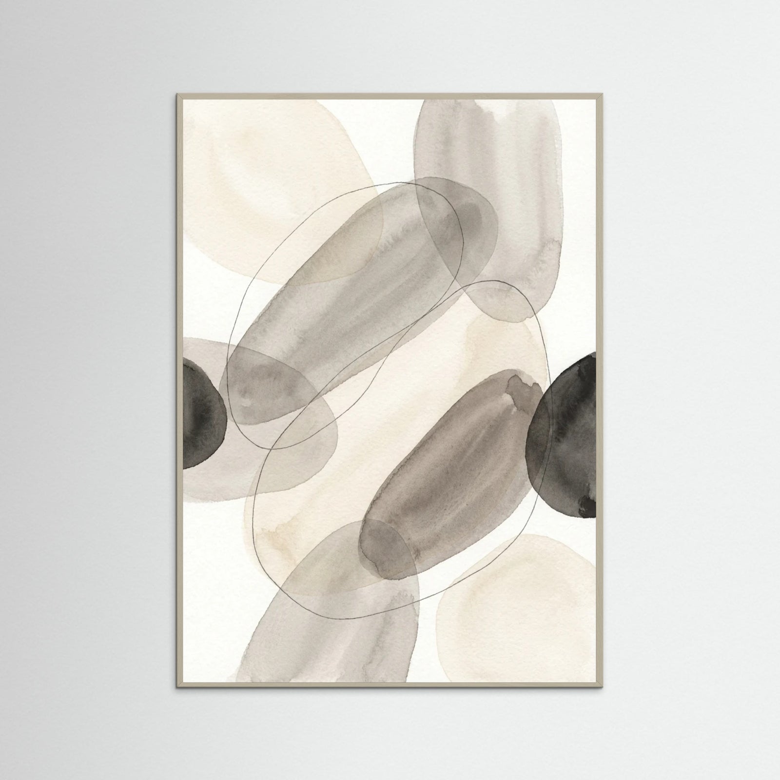 Grey Wood Organic Flow