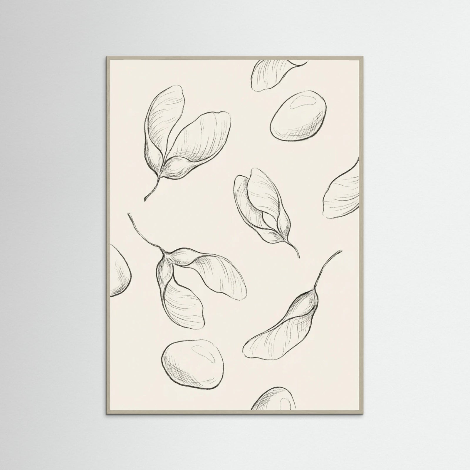 Grey Wood Organic Flow