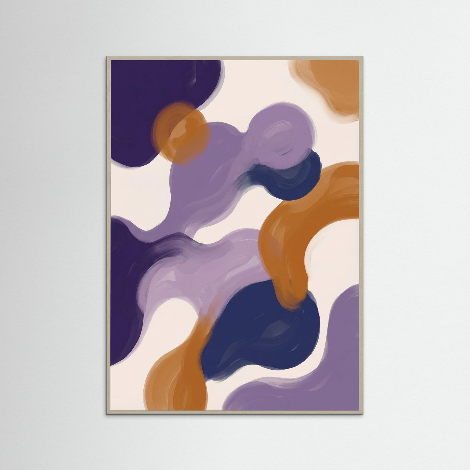 Grey Wood Organic Forms