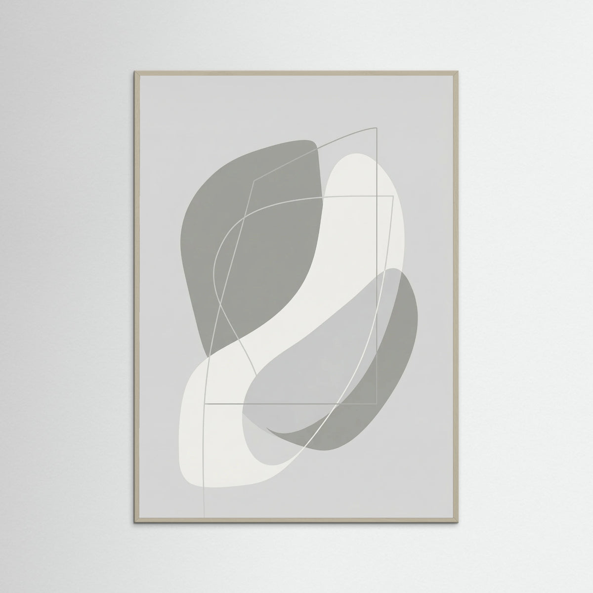 Grey Wood Organic Grey Forms