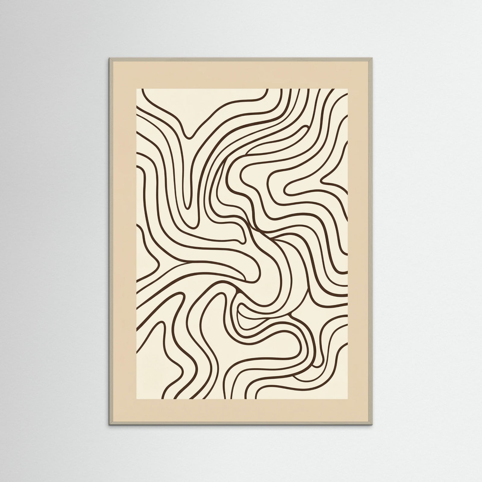 Grey Wood Organic Labyrinth