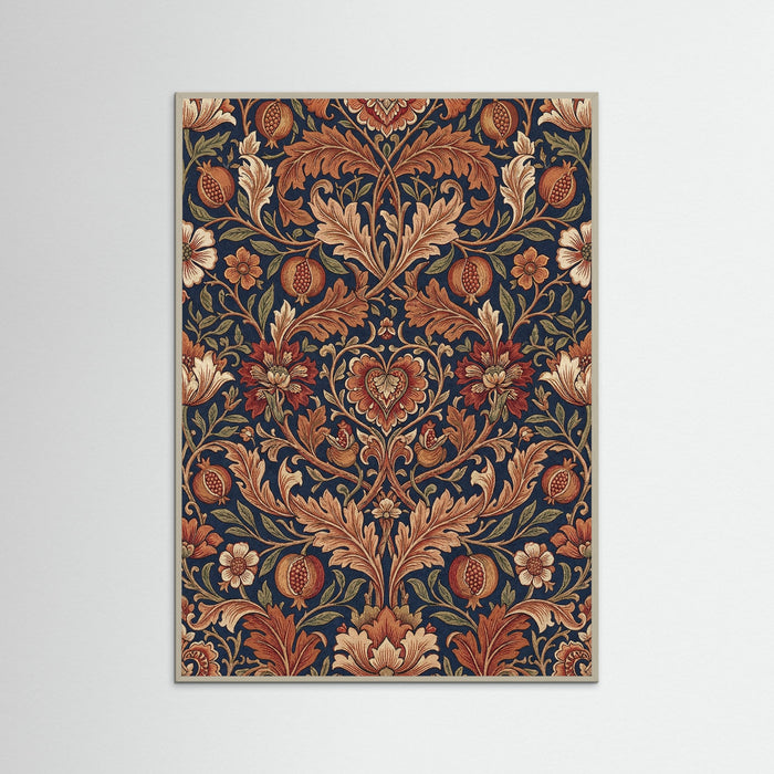 Grey Wood Ornate Foliage