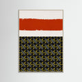 Grey Wood Abstract Collage K8 Poster