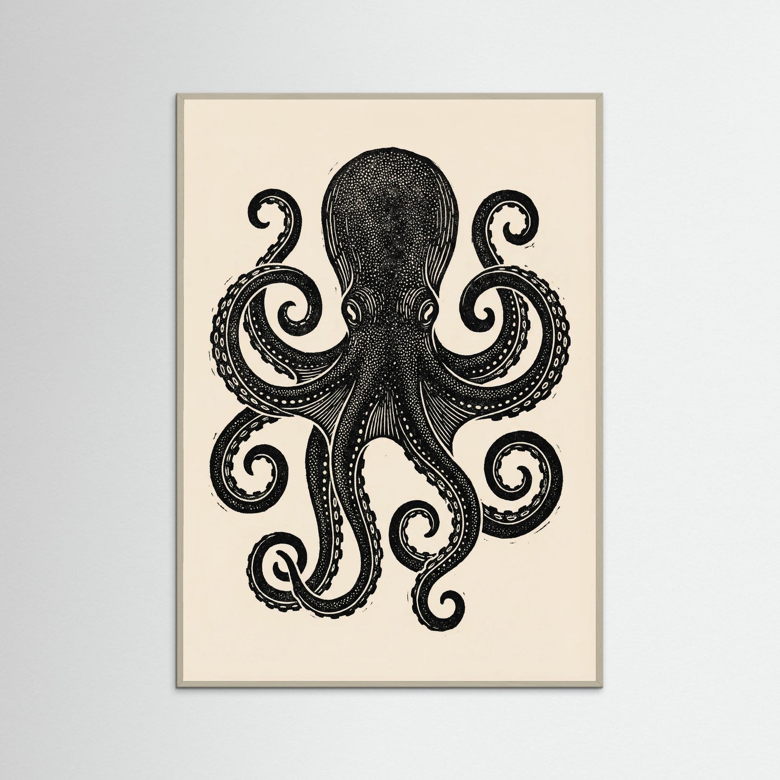 Grey Wood Paired River Fish