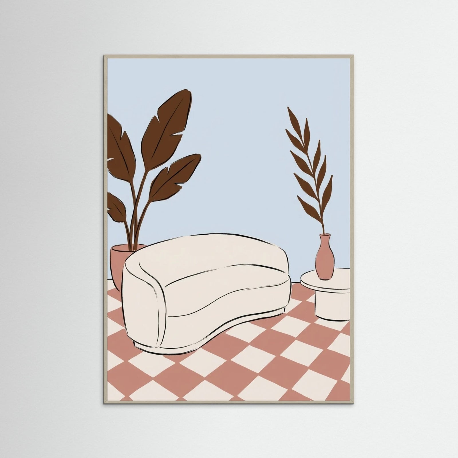 Grey Wood Pale Serenity