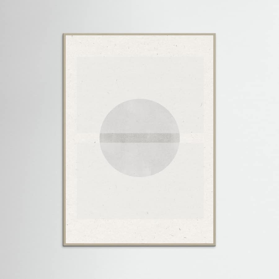 Paper Rise Collage Poster – plakat og kunsttryk