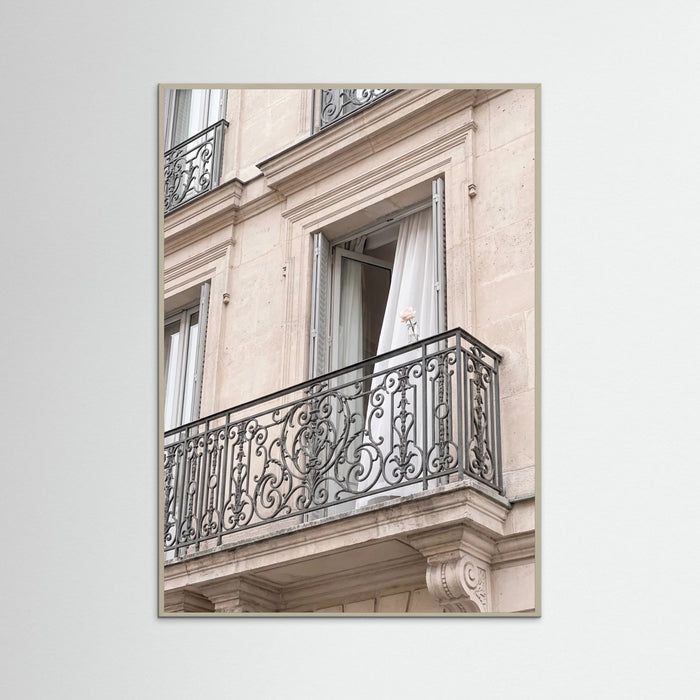 Grey Wood Parisian Chic Entrance