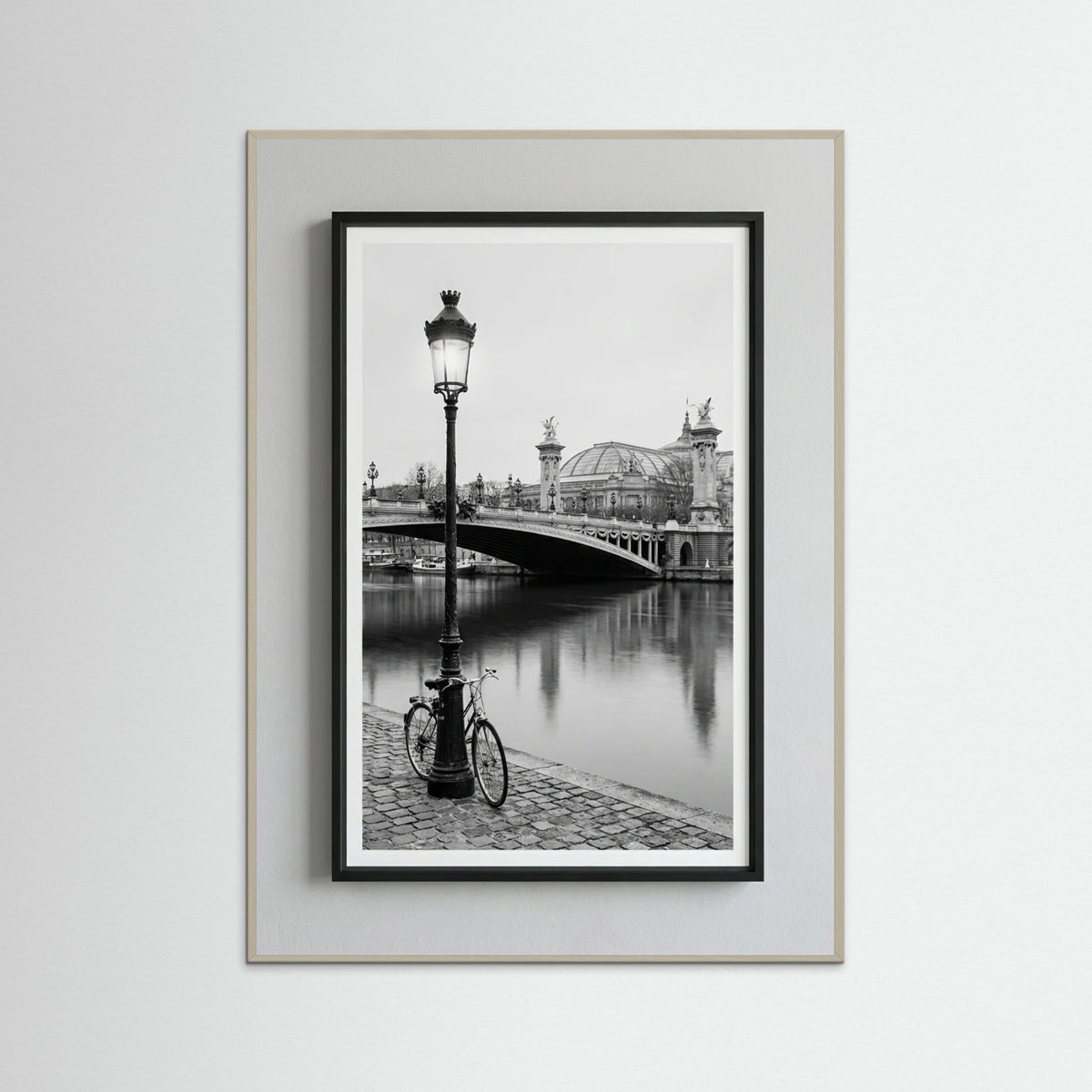 Grey Wood Parisian Corner