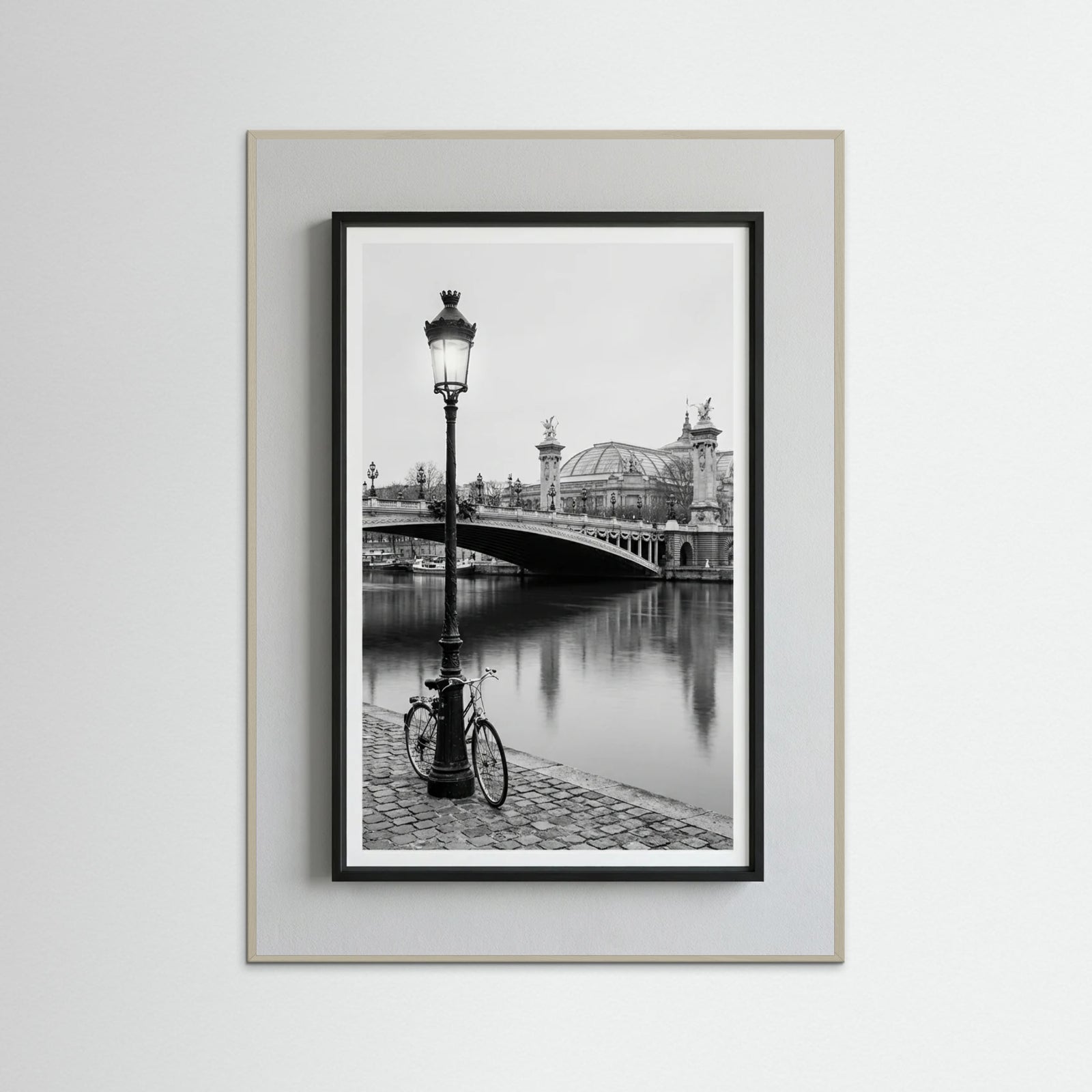 Grey Wood Parisian Corner