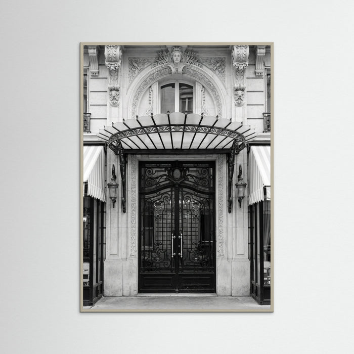 Grey Wood Parisian Elegance