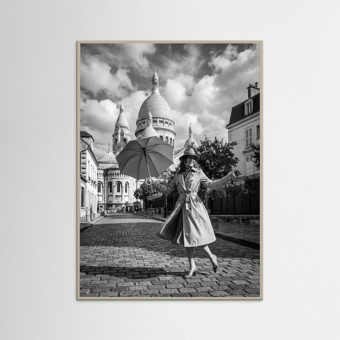 Grey Wood Parisian Whimsy
