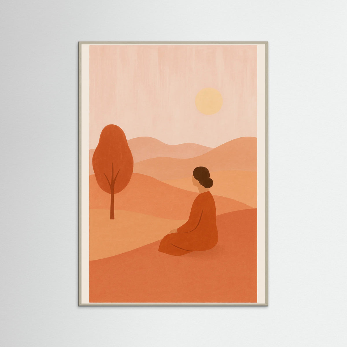 Grey Wood Pastel Comfort