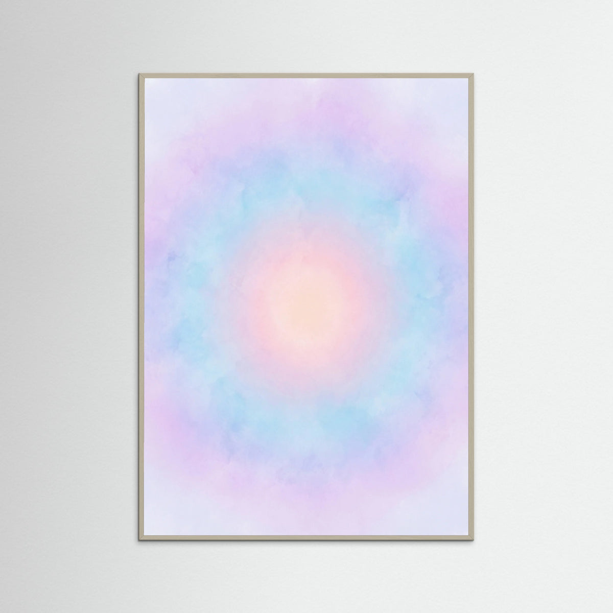 Grey Wood Pastel Gradient Dream