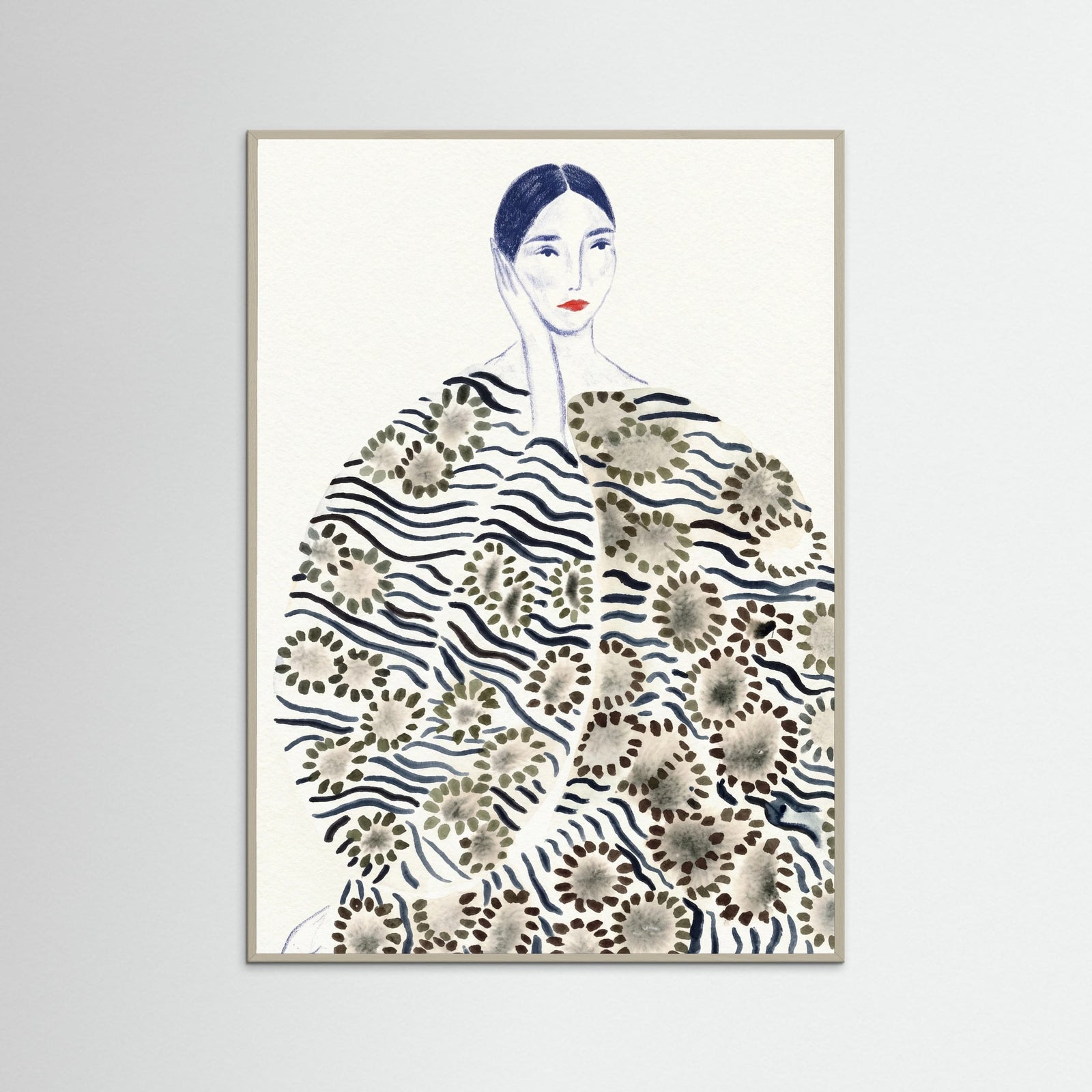 Grey Wood Patterned Elegance