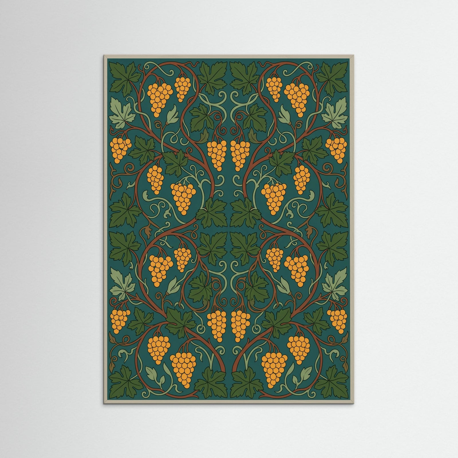 Grey Wood Patterned Life Tree